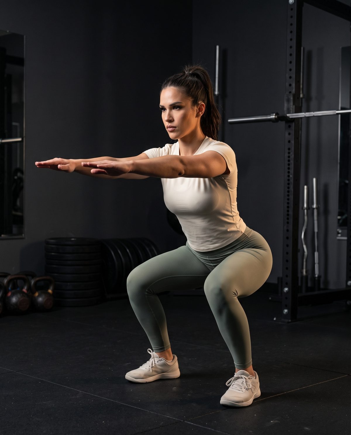 Nancy mid squat